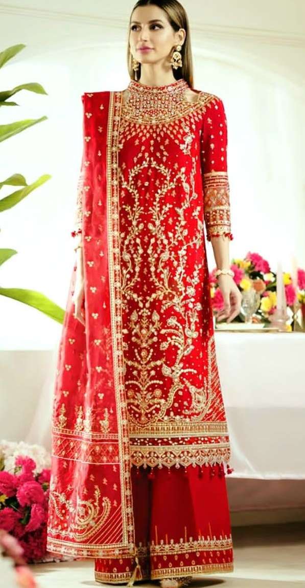 D-283 Semi Stitched Anamsa